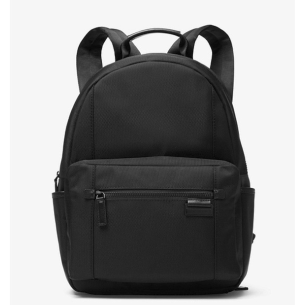 Michael Kors Mens Travis Nylon Backpack Black NWT - Picture 2 of 11